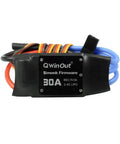 2-4S 30A RC Brushless ESC With SimonK Firmware, 5V 3A BEC, 3.5mm Female Banana Bullet Connectors, For DIY Quadcopters And Multicopters, LiPo Battery Power