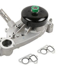 Genuine Parts Engine Water Pump 12703898 Replacement for GM Vehicles with gaskets, leak resistant with stainless steel spring.