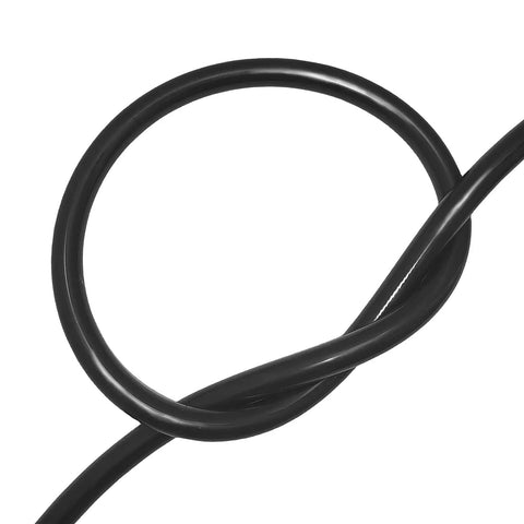 Top Notch 6-Pack 5FT High Performance Black Silicone Vacuum Tubing Hose Kit For Cars With 1/8 To 3/8 Inch Sizes And Tough High Heat Resistant Lines Built To Last, black hose