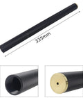 Wide Standard Carbide Wood Parting Tool For Heavy Duty Woodturning Grooving And Cutting With Durable Manganese Steel Lathe Blade and secure end finish, 335mm length.
