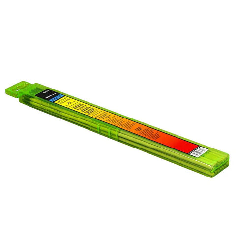 Green package of E7018 3/32 Inch Welding Rod 1 Pound For All Positions Low Hydrogen Electrode, suitable for mild steel welding.