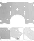 Stainless Steel Cabinet Hinge Plates 5 Pack For Kitchen Cabinet Doors Quick Fix Replacement And Repair No Fuss Easy Install