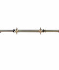 32 Inch Rear Axle Assembly Kit For Go Kart And ATV With Shaft Hub Chain Brake Master Cylinder Caliper Brake Disc Pillow Blocks