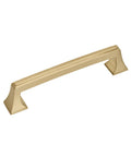 Mulholland Champagne Bronze Cabinet Pull 5-1/16 Inch Center to Center Drawer Handle for Cabinets and Furniture Traditional Style 128 Mm 1 Pack.