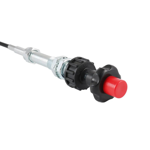 Control Cables With 2 Inch Black Knob 10 Foot Length Universal Fit Replacement 55204 For Throttles, Levers And Machinery