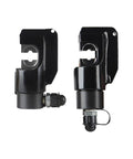 High Capacity 12 Ton Hydraulic Crimping Tool Set With Interchangeable Dies For Hose And Cable Lugs Up To 300mm2, two crimping dies.