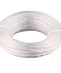 Pneumatic tubing 1/4 in OD, clear PU hose, 10 m coil (front view)