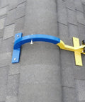 Heavy-Duty Roof Safety Anchor For First Man Up And Last Man Down, 5,000-Lb Capacity On Steep-Slope Roofs From 6/12 To 12/12 Pitch