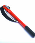 16 Inch Steel Folding Sickle Scythe For Grass And Weeds, Sharp Mowing Knife For Crops, Portable Yardwork Tool With Secure Fold
