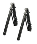 Top Notch Cold Rolled Steel Concealed Folding Hinges Kickass Cabinet Furniture Hardware with heavy duty brackets.
