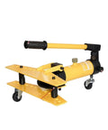 Heavy Duty Hydraulic Pipe Bender Badass Workhorse 10 Ton 100KN Pushing Power Nails 13 To 34 Mm Tubing with lever and wheels.