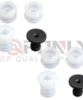 Shifter Cable Bushing Kit For Transmission Linkage Repair Two Sets Plug And Play Install Replaces 14057 And 5L3Z7E395BA Fits Ford GMC Buick Chevrolet Lincoln Oldsmobile Pontiac Saab, 8-piece set