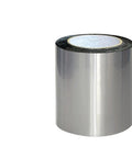 Hella Durable Aluminum Foil Self Adhesive Waterproof Tape Rock Solid Asphalt Roof Sealant roll, shiny surface for outdoor use.