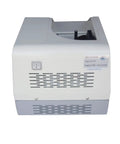 Stack Swiper Money Counter Machine That Flips Through Bills Fast With Quiet Vacuum Feeder And Crisp Digital Display back view with power switch and vents