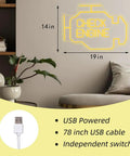 Large LED Neon Sign It Was Always You Wall Decor With Dimmable Brightness for Bedroom Living Room Bar Party Club Wedding and Birthday
