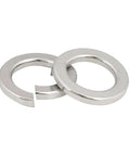 304 Stainless Steel Spring Lock Washers Set For Bolts And Screws, Split Lock Washers That Prevent Loosening From Vibration, Easy Install