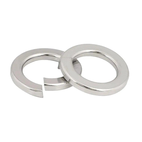 304 Stainless Steel Spring Lock Washers Set For Bolts And Screws, Split Lock Washers That Prevent Loosening From Vibration, Easy Install