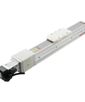 Rock Solid Fully Enclosed Linear Stage Featuring CNC Ball Screw Drive And High Precision Linear Guide For Accurate Industrial Positioning 1000mm travel view from the side.