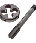 Professional Round Machine Tap Die M12×1.25 Metric Thread Kit For Precision External Screw Machining And Complete Internal Threading With Compact Storage Design For Heavy Duty Shop Use