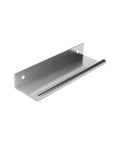 Concealed Edge Pull Handles 4 Pack 4.72 Inch Length Brushed Nickel Finger Edge Pulls for Cabinets