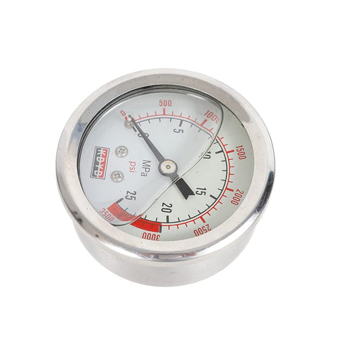 Nitrogen Charging Inflatable Tool For Hydraulic Accumulator Pressure Test Kit, 250 Bar 3500 PSI, Gas Valve With Interchangeable 7/8-14UNF, 5/8-18UNF And 5/16-32UNF Fittings For Nitrogen Pressure Test System