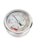 Pro Grade 3500 PSI Nitrogen Charging Hydraulic Accumulator Test Kit gauge close-up showing psi and Mpa measurements.