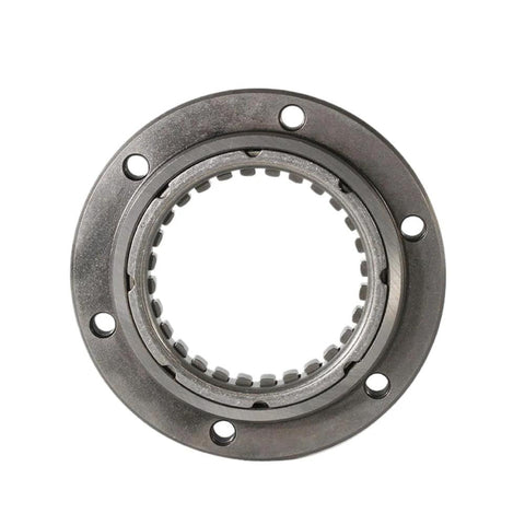One Way Clutch Bearing For Motorcycle Starter System Compatible With 400 IRS 450i SE IRS MXU 400 IRS Green Line 450i 465i 2X4 4X4 Euro 4 Models Durable Replacement For Smooth Engine Engagement And Long Life, product shown from top view