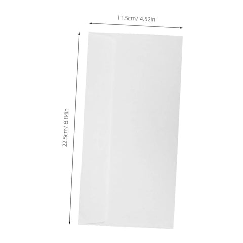 White 100 Pack Self Seal Envelopes With Peel And Seal Privacy Protection For Letter Size Mail And Legal Shipping Bulk Office Supplies