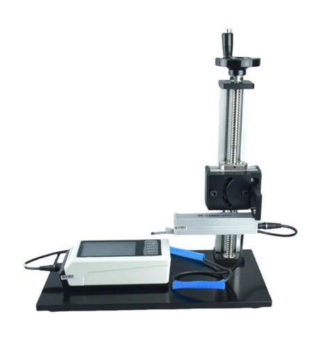 Split Type Surface Roughness Tester With Large 400 Micron Range, Inductance-Based Measurement, Diamond Stylus Radius 5 Micron Or 2 Micron, Accurate 4 mN Or 0.75 mN Force, Stand Compatible For Stable, Easy Readings on base stand