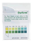 pH Test Strips Universal Range 4.5 To 9.0 High Accuracy Litmus Paper with color chart visible in packaging