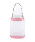 USB Rechargeable Night Light For Kids, Portable Camping Lantern With 3 Light Modes, Pink, Great For Camping, Emergency Prep