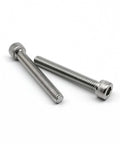 Hex Socket Bolt Nut Set 200 Pcs Stainless Steel Six Sizes Assortment Kit For Diy Projects Durable Fasteners With Precision Thread Design And Smooth Engagement. M3 stainless steel hex socket bolts shown