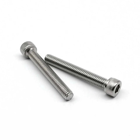 Hex Socket Bolt Nut Set 200 Pcs Stainless Steel Six Sizes Assortment Kit For Diy Projects Durable Fasteners With Precision Thread Design And Smooth Engagement. M3 stainless steel hex socket bolts shown