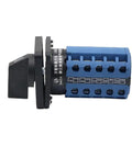 Beefy Heavy Duty 2/3 Gear Reversing Switch With Five Joints, On Off Changeover Cutoff Switch 32A 63A 125A, side view