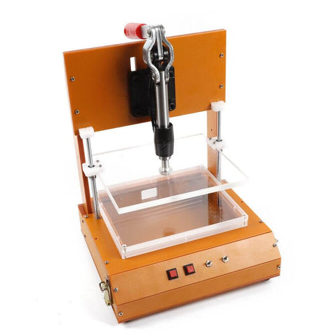 Pro Grade PCBA Testing Jig For PCB Test Stand With Open Lid For Easy Wire Welding, Replaceable A, B And C Boards
