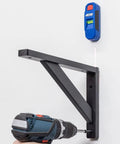 Magnetic Stud Finder With Laser Mark Tech For Precise Wall Scans And Framing, Hands Free Magnetic Locator And Wall Scanner, Pro Grade Stud Magnet Tool For Quick Accurate Marking And Safer Installations on wall with drill installing bracket