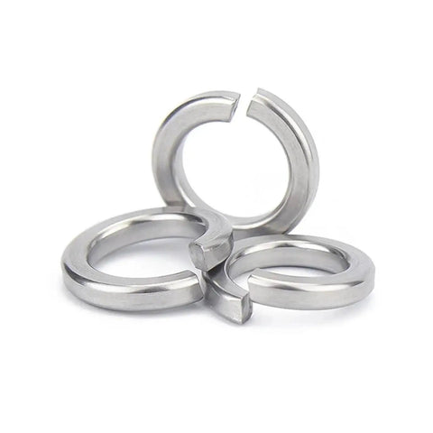 Heavy Duty Stainless Steel Split Lock Washer Set For Nuts Bolts And Screws A2 304 Gasket Anti Loosening, Vibration Proof
