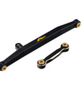 Beefy Brass Bold Steering Link Kit For Axial SCX24 AX24 1 Twenty Fourth Scale RC Crawler Upgrades Part Heavy Duty Link Set For Smoother Steering And Better Control black brass links