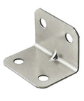Heavy Duty 90 Degree Angle Plate Joining Connector For Metal Frames, Solid Steel Construction, Built To Last, Right Angle Bracket