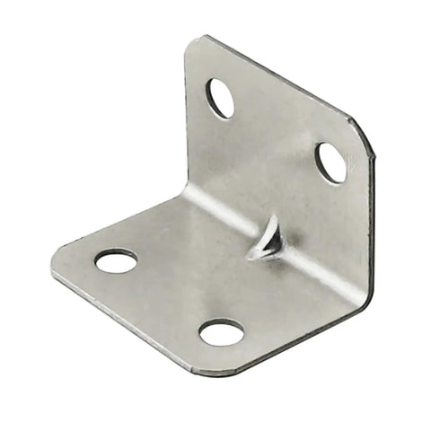 Heavy Duty 90 Degree Angle Plate Joining Connector For Metal Frames, Solid Steel Construction, Built To Last, Right Angle Bracket