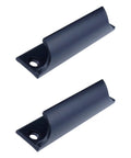Aluminum Alloy Window Sash Lift Handle Set Black 2 Pieces for Sliding Windows and Drawer Push Pull Hardware for Kitchen Closet 3 Inch Hole Center