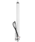 Get This Heavy Duty 30N Electric Linear Actuator With Compact Design For Boats And Industrial Machinery, Low Noise And Energy Saving Power Move For Cars At 12V DC Voltage, showing slim body with wires.