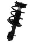 Top Shelf 6 Piece Front Steering And Suspension Kit For 2007 2012 Nissan Altima strut spring assembly in black, heavy duty auto part.