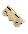 Heavy Duty Bronze Cabinet Door Hinges For Drawers Jewelry Boxes Silent Smooth Glide Hella Sturdy Build Easy Mount Snazzy Finish For Home Office Furniture Hardware Refresh Projects, close-up view of hinge.