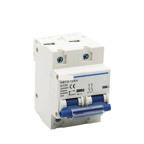 30 Pack Shop Grade Din Rail Miniature Circuit Breakers featuring 125A Amp Pick, single pole design for heavy-duty electrical protection.