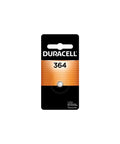 Heavy Duty 364 Silver Oxide Button Battery One Point Five Volt Long Lasting Power For Classic Watches Digital Calculators And Medical Gear Smooth Reliable Single Pack Replacement in packaging.