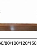 Hanging Wine Glass Rack Ceiling Shelf Retro Industrial Kitchen Storage Wood And Iron Floating Stemware Holder dimensions