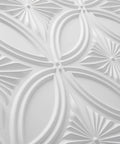 Decorative PVC Drop Ceiling Tile White 2x2 Ft Glue Up Ceiling Panel 24x24 Inches Pack of 12 Easy Install Over Substrates