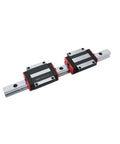 High Precision Linear Guide Rail Kit For CNC Router Z Axis 450mm HGR20 With HGH20CA Bearing Blocks Easy Install Low Friction Smooth Motion, two blocks