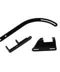Alternator Bracket Kit For Chevy Small Block With Short Water Pump Driver Side Black Finish Includes Upper Arm Bracket